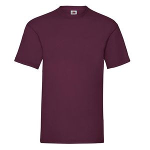 Fruit of the Loom SC220 - T-shirt girocollo da uomo Burgundy