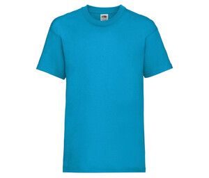 Fruit of the Loom SC231 - T-Shirt Bambino Azure Blue