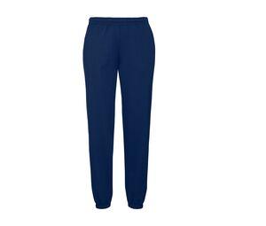 Fruit of the Loom SC290 - Pantalone fondo elasticizzato Blu navy