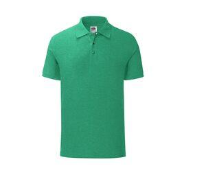 Fruit of the Loom SC3044 - Iconica polo Heather Green