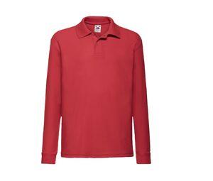 Fruit of the Loom SC3201 - Polo per bambini Rosso