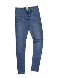 AWDIS SO DENIM SD011 - Jeans dritti da donna Katy Mid Blue Wash