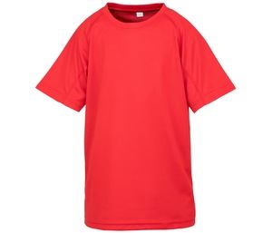 Spiro SP287J - T-shirt traspirante AIRCOOL per bambini Rosso