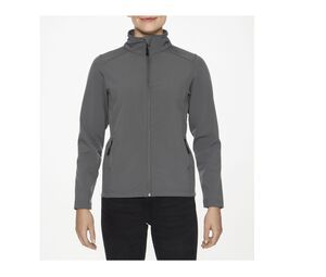 Gildan SS800L - Giacca da donna softshell Charcoal