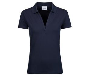 Tee Jays TJ1409 - Polo donna di lusso elasticizzata con scollo a V