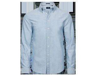 Tee Jays TJ4000 - Camicia Oxford uomo Blu chiaro