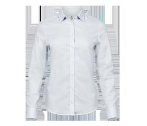Tee Jays TJ4025 - Camicia di lusso da donna elasticizzata White