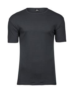 Tee Jays TJ520 - T-shirt interlock uomo Grigio scuro