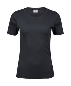 Tee Jays TJ580 - T-shirt interlock donna Grigio scuro