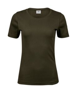 Tee Jays TJ580 - T-shirt interlock donna Dark Olive