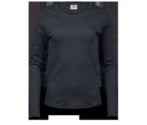 Tee Jays TJ590 - T-shirt interlock manica lunga donna