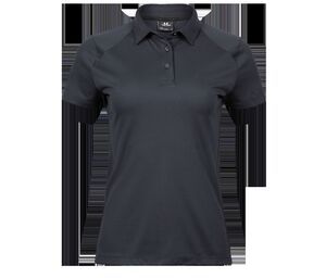 Tee Jays TJ7201 - Polo sport di lusso donna Grigio scuro