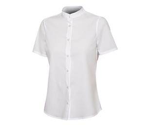 VELILLA V5014S - Camicia da donna a maniche corte con collo alla coreana