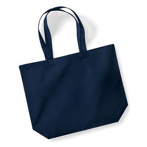 Westford mill WM265 - Maxi shopping bag in cotone biologico Blu oltremare