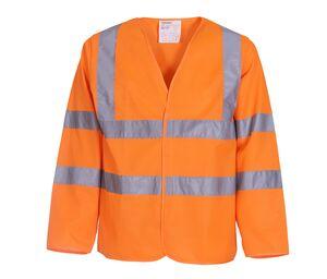 Yoko YK200 - Giacca di sicurezza a maniche lunghe Hi Vis Orange