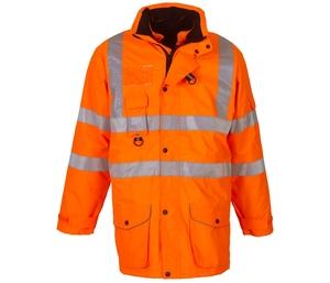 Yoko YK711 - Parka 7 in 1 alta visibilità Hi Vis Orange