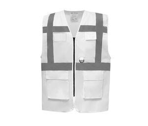 Yoko YK801 - Gilet multifunzione ad alta sicurezza White