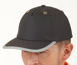 Yoko YKTFC1 - Cappellino per casco ad alta visibilità Black