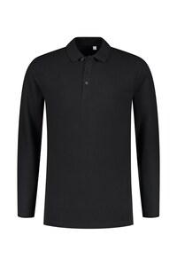 Lemon & Soda LEM3576 - Polo Basic Bit/Elast ls uomo Nero