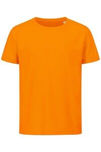 Stedman STE8170 - Maglietta interblocca ss attivo-asciutto per bambini Cyber Orange