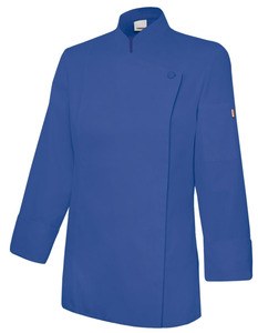 Velilla 405203TC - GIACCA CUCINA ML DONNA Ultramarine Blue