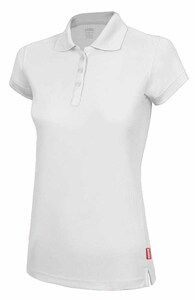 Velilla 405503 - POLO 100% POLIESTERE MC DONNA White