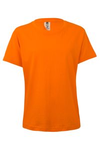 Mukua MK175CV - T-SHIRT A MANICHE CORTE KIDS Arancio