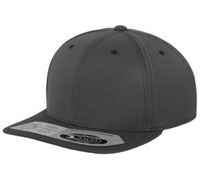 FLEXFIT FX110 - Fitted cap with flat visor Grigio scuro