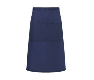 KARLOWSKY KYBSS3 - Classic and functional bistro apron Blu navy