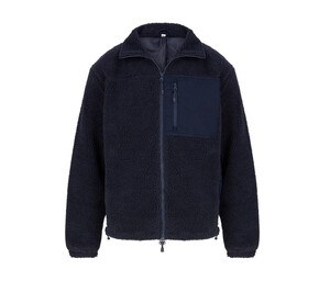 Front Row FR854 - Pile sherpa riciclato Blu navy