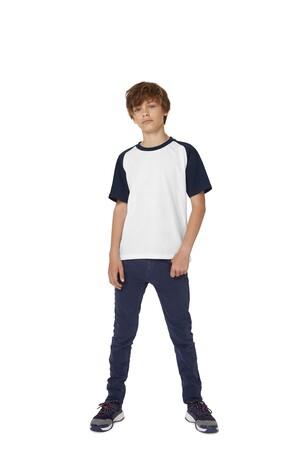 B&C BC231 - Maglia Baseball da Bambino