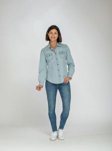 Lemon & Soda LEM3950 - Camicia di jeans ls donna