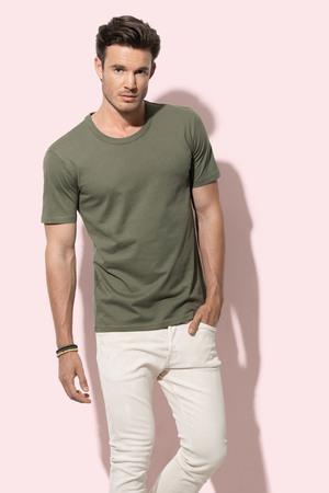 Stedman STE9020 - T-shirt con girocollo da uomo MORGAN