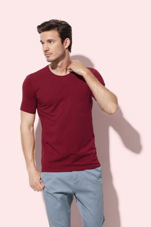 Stedman STE9600 - T-shirt con girocollo da uomo CLIVE