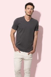 Stedman STE9610 - T-shirt con collo a V da uomo CLIVE