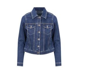 AWDIS SO DENIM SD065 - Giacca di Jeans Oliva