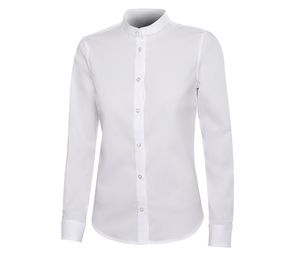 VELILLA V5015S - Camicia da donna a maniche lunghe con collo alla coreana